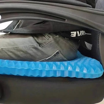 Cuscino Ortopedico in Gel per Sollievo dalla Pressione - Supporto per Coccige e Schiena - Sedia Ufficio, Auto, Carrozzina-VISOTKI
