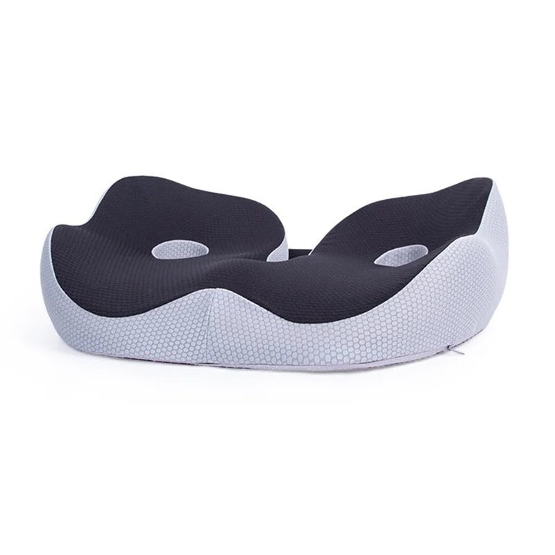 Cuscino Regolabile in Schiuma Memory per Sollievo Dolore Ischiatico - Cuscino Sede Ergonomico per Ufficio e Casa-VISOTKI
