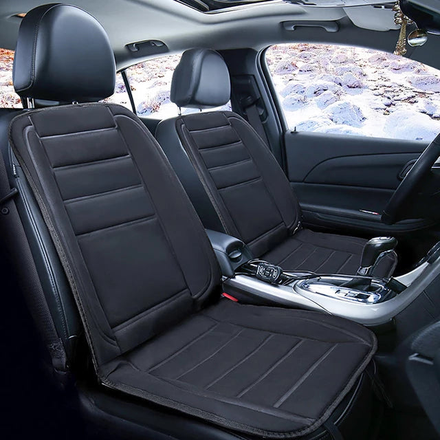 Cuscino Riscaldato per Seggiolino Auto in Pile Invernale a Copertura Completa per Comfort e Calore durante i Viaggi-VISOTKI
