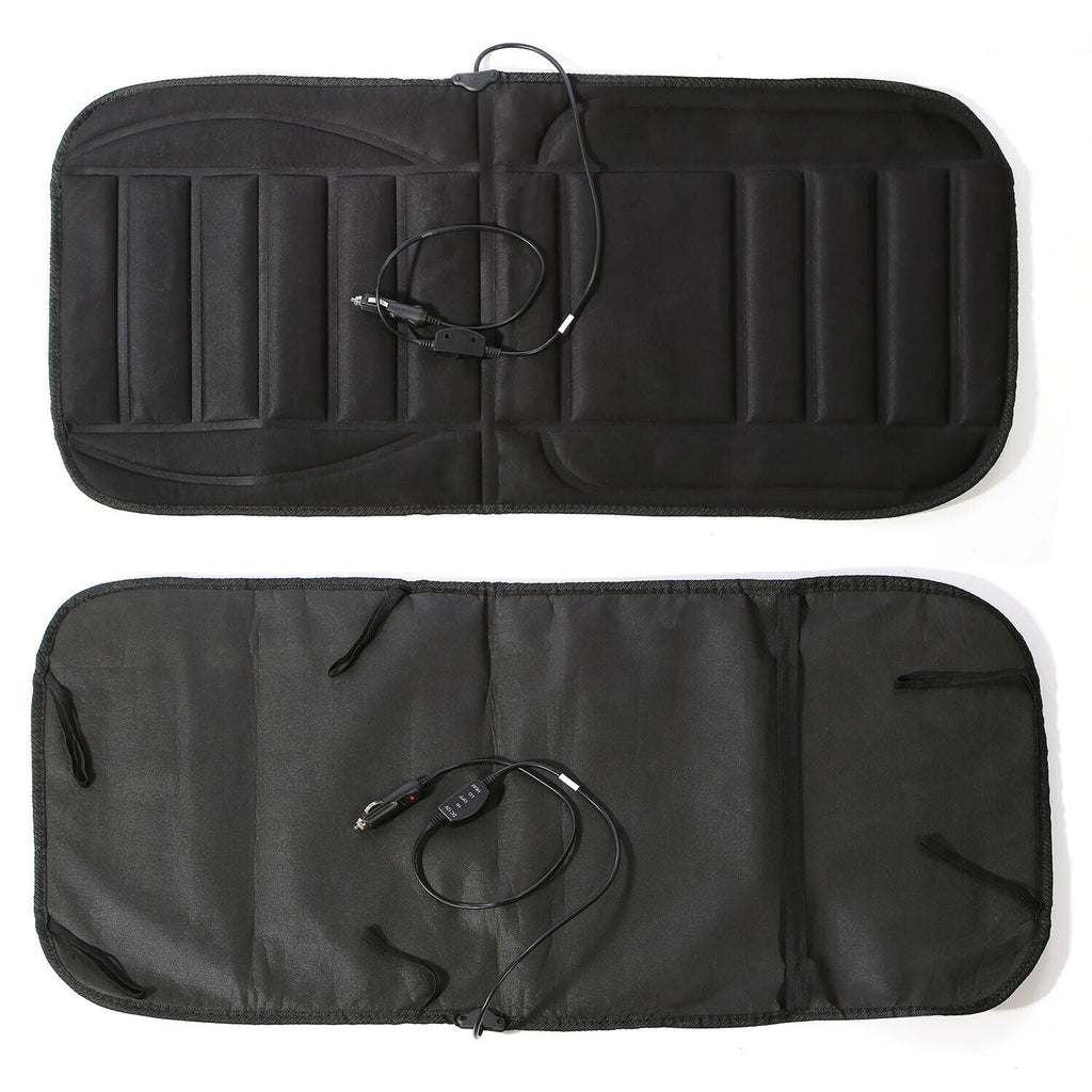 Cuscino Riscaldato per Seggiolino Auto in Pile Invernale a Copertura Completa per Comfort e Calore durante i Viaggi-VISOTKI