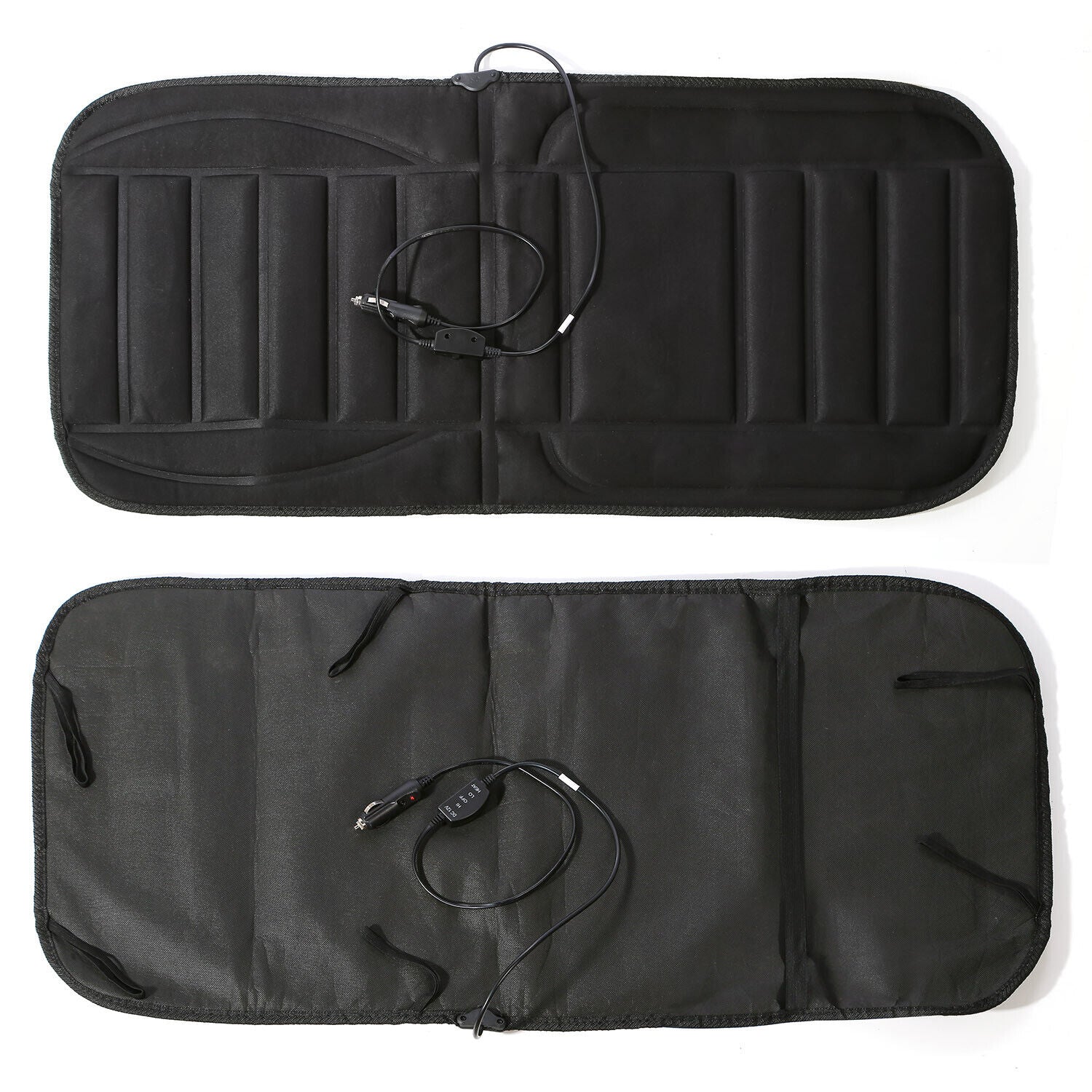 Cuscino Riscaldato per Seggiolino Auto in Pile Invernale a Copertura Completa per Comfort e Calore durante i Viaggi-VISOTKI