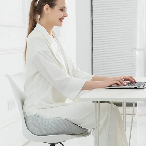 Cuscino Seduta Regolabile in Schiuma Memory per Comfort Ischiatico - Accessorio per Ufficio e Casa-VISOTKI