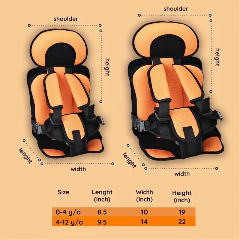 Cuscino di Protezione Auto Bambini in Schiuma Memory, Design Ergonomico per Comfort e Sicurezza in Viaggio-VISOTKI