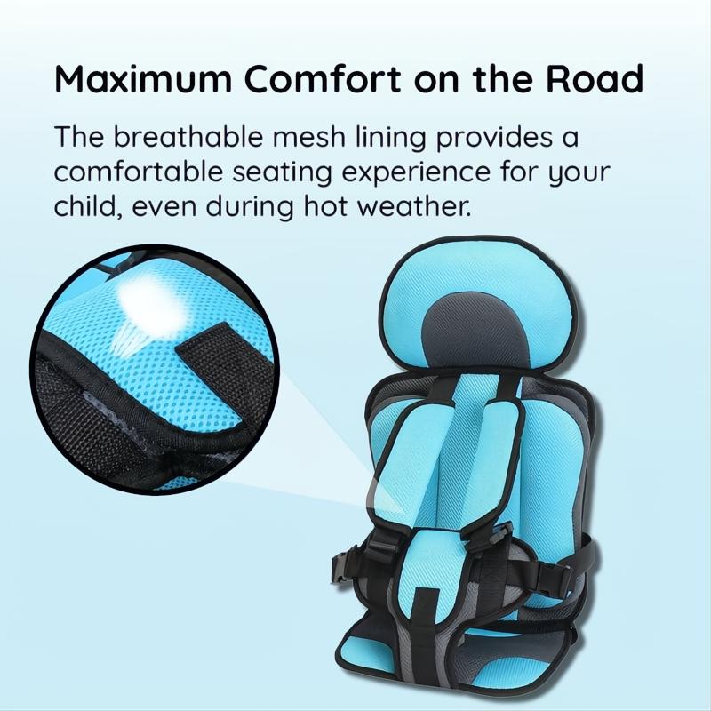 Cuscino di Protezione Auto Bambini in Schiuma Memory, Design Ergonomico per Comfort e Sicurezza in Viaggio-VISOTKI