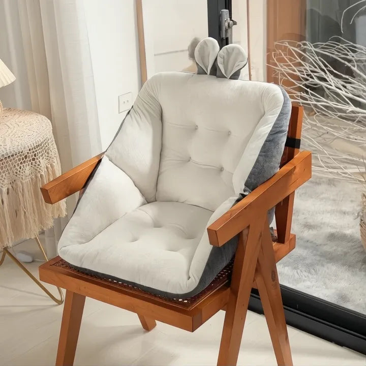 Cuscino ortopedico per coccige e sciatica in memory foam, design ergonomico, ideale per seduta in ufficio o auto-VISOTKI