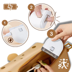 Cutter Elettrico per Unghie Doppia Velocità con Testa in Acciaio Inossidabile per Manicure e Pedicure Professionale-VISOTKI