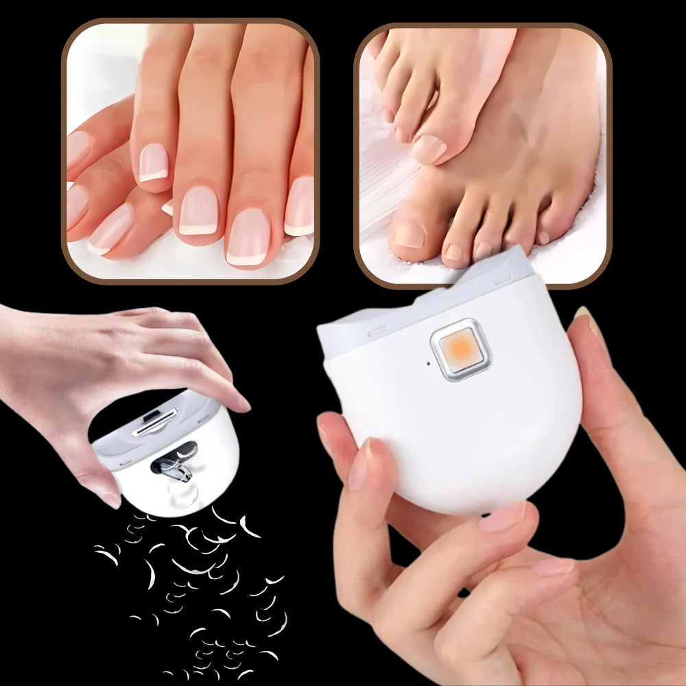 Cutter Elettrico per Unghie Doppia Velocità con Testa in Acciaio Inossidabile per Manicure e Pedicure Professionale-VISOTKI