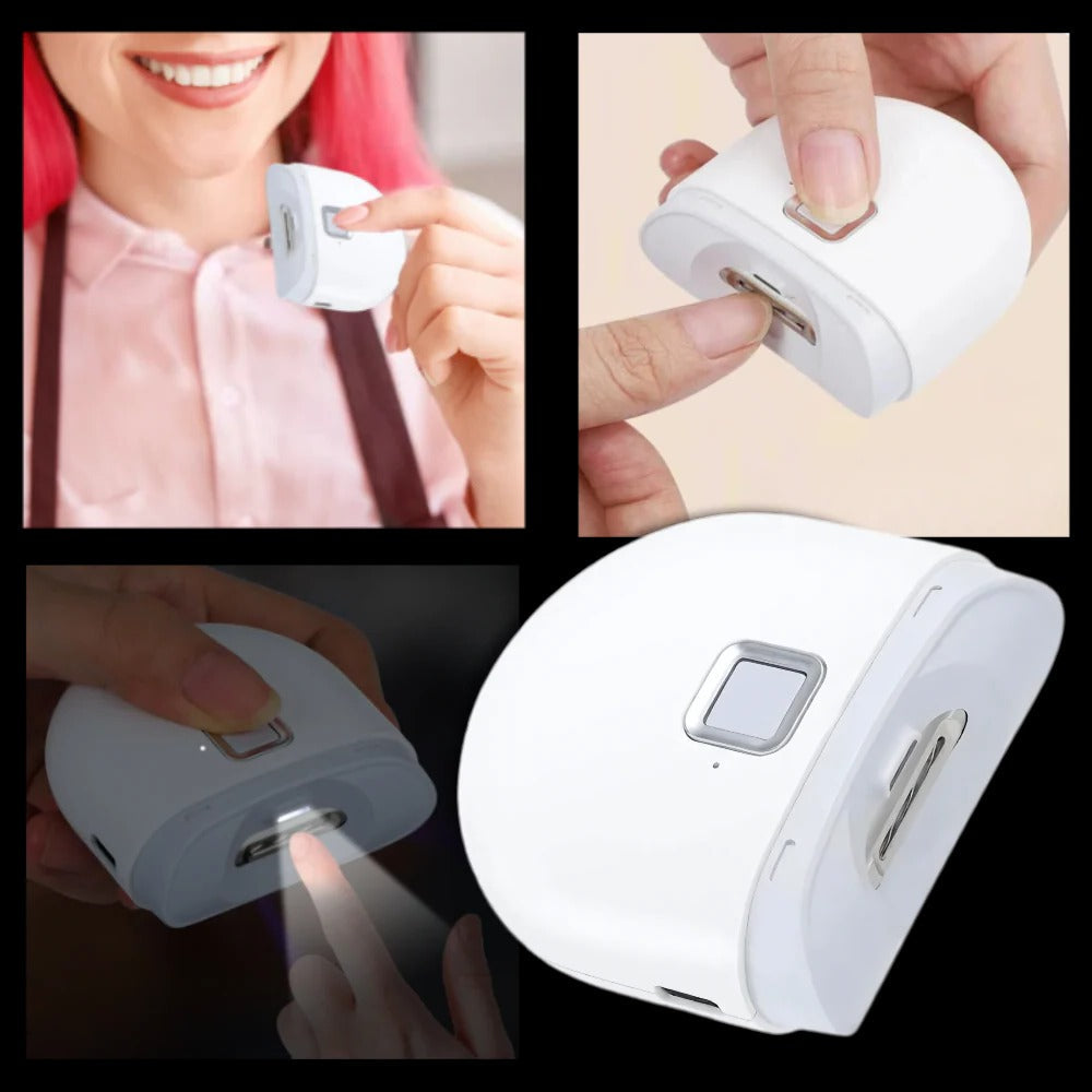 Cutter Elettrico per Unghie Doppia Velocità con Testa in Acciaio Inossidabile per Manicure e Pedicure Professionale-VISOTKI