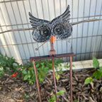 Decorazione da Giardino in Legno Artigianale - Uccelli per Patio e Spazi Esterni-VISOTKI