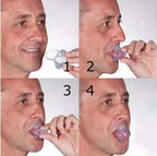 Dispositivo Stabilizzante Lingua in Silicone per Apnea Notturna - Supporto per Respirazione e Comfort durante il Sonno-VISOTKI