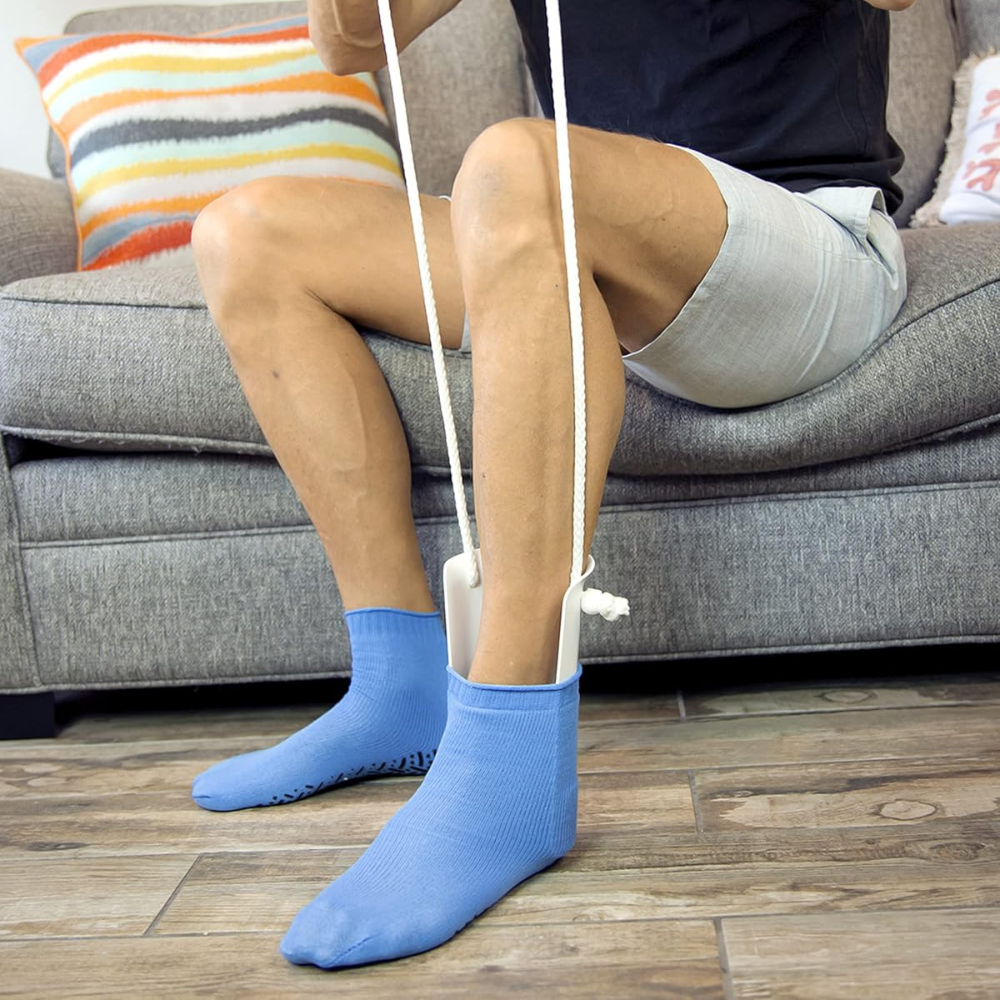 Dispositivo per Indossare Calze per Anziani e Disabili - Facile da Usare, Pratico e Funzionale per la Vita Quotidiana-VISOTKI
