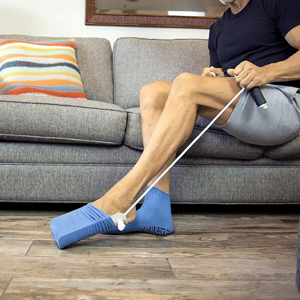 Dispositivo per Indossare Calze per Anziani e Disabili - Facile da Usare, Pratico e Funzionale per la Vita Quotidiana-VISOTKI