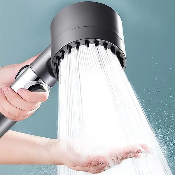 Doccia Alta Pressione in Ottone Cromato con Getto Regolabile per Bagno Moderno-VISOTKI