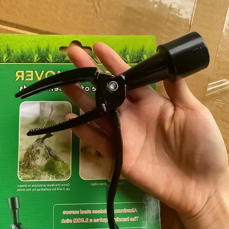 Estirpatore per Erbacce in Acciaio Inossidabile con Manico Regolabile e Rimovibile per Giardinaggio e Cura del Giardino-VISOTKI