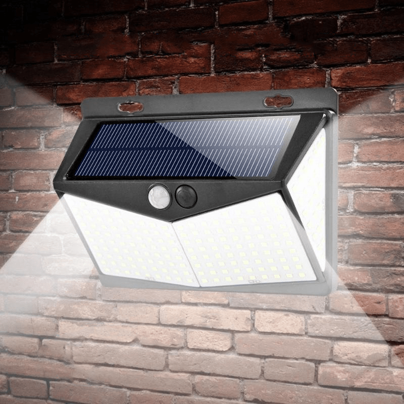 Faro Solare da Esterno LED con Design Moderno per Giardino e Patio - Illuminazione Sostenibile e Efficiente-VISOTKI