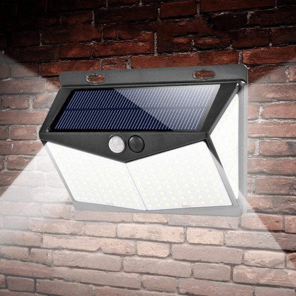 Faro Solare da Esterno LED con Design Moderno per Giardino e Patio - Illuminazione Sostenibile e Efficiente-VISOTKI
