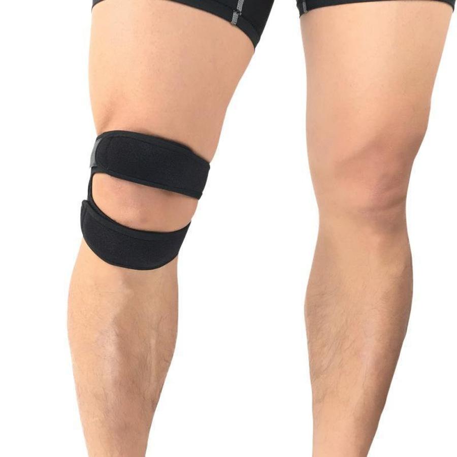Fascia per Tendine Patellare in Neoprene, Supporto per Ginocchio, Stabilizzatore per Menisco Strappato, Taglia Unica-VISOTKI