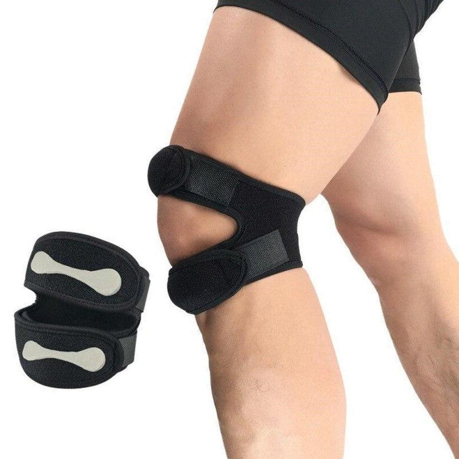 Fascia per Tendine Patellare in Neoprene, Supporto per Ginocchio, Stabilizzatore per Menisco Strappato, Taglia Unica-VISOTKI