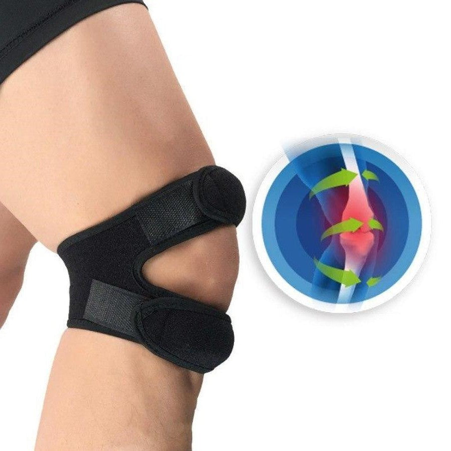 Fascia per Tendine Patellare in Neoprene, Supporto per Ginocchio, Stabilizzatore per Menisco Strappato, Taglia Unica-VISOTKI