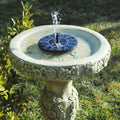 Fontana d'Acqua Solare Ecologica per Giardino - Fontana da Esterno per Amanti del Giardinaggio, Decorazione per Spazi Esterni-VISOTKI