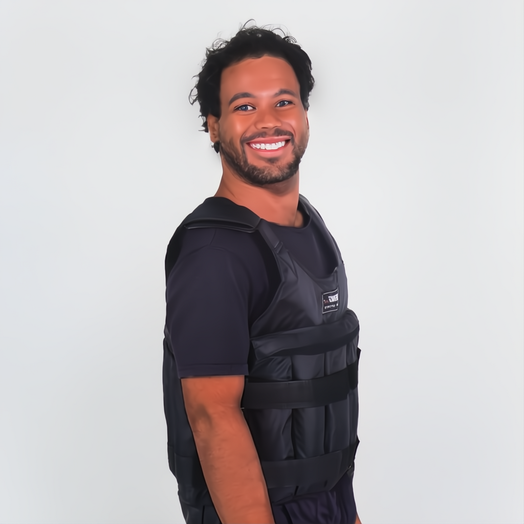Gilet Pesi Regolabile 110 Libbre in Neoprene per Allenamento Fitness e Sportivo, Adatto a Uomini e Donne-VISOTKI