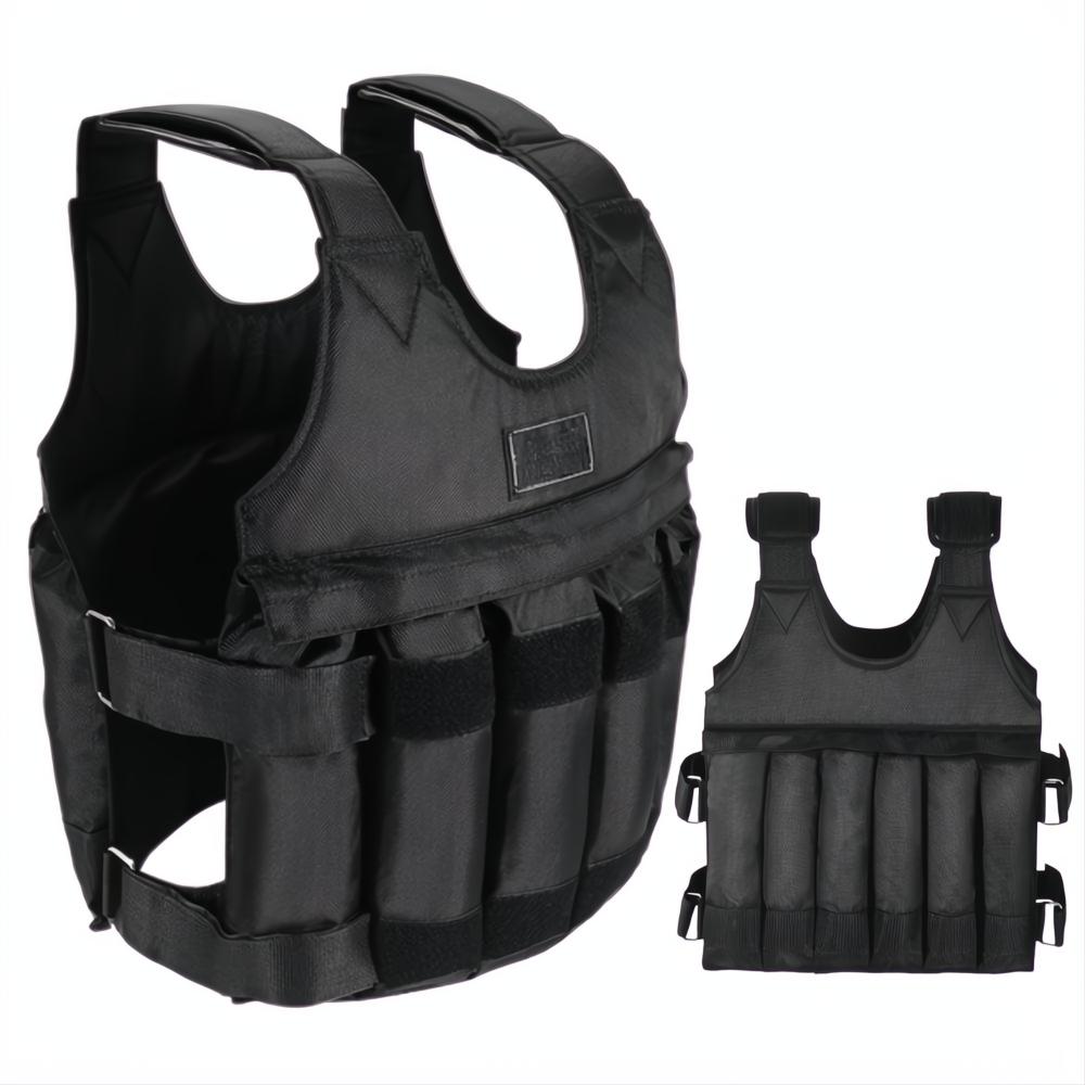 Gilet Pesi Regolabile 110 Libbre in Neoprene per Allenamento Fitness e Sportivo, Adatto a Uomini e Donne-VISOTKI