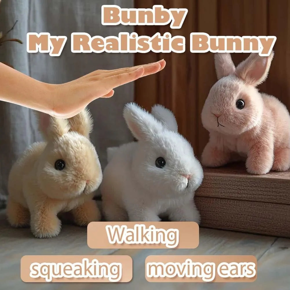 Giocattolo Coniglio Morbido in Peluche per Bambini - Gioco Educativo e Creativo - Nuovo Arrivo-VISOTKI