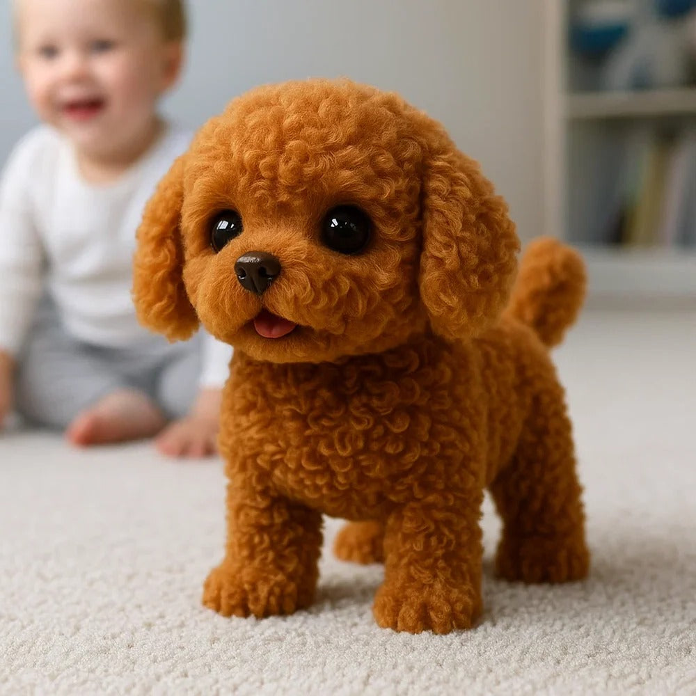 Giocattolo Interattivo in Peluche Cucciolo Realistico per Bambini - Gioco Educativo e Coccoloso-VISOTKI
