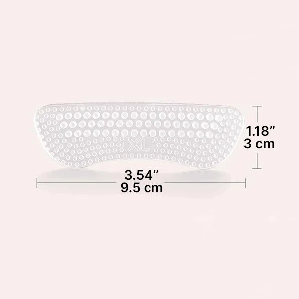 Grip Tallone Silicone Antiscivolo per Scarpe - Comfort e Stabilità per Tutti i Tipi di Calzature-VISOTKI