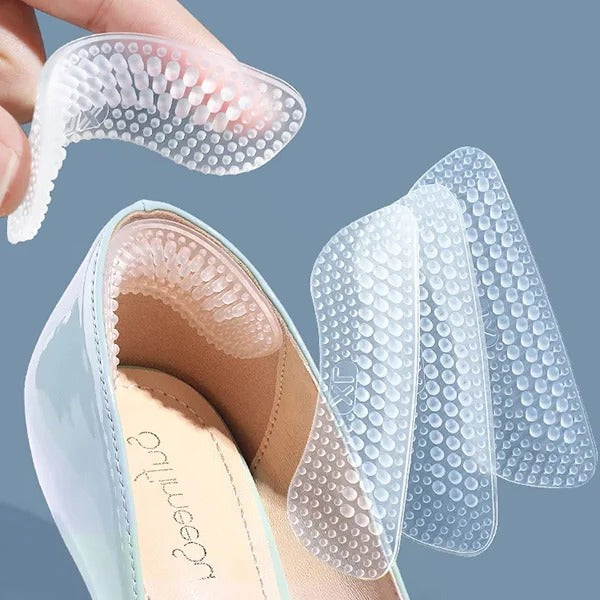 Grip Tallone Silicone Antiscivolo per Scarpe - Comfort e Stabilità per Tutti i Tipi di Calzature-VISOTKI