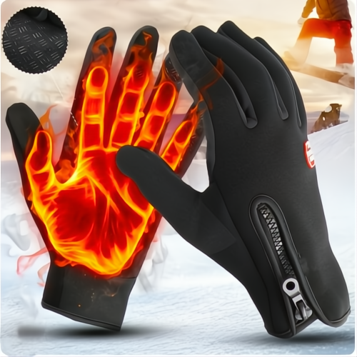 Guanti Termici Riscaldati in Neoprene per Ciclismo e Sci per Uomini e Donne - Impermeabili e Traspiranti-VISOTKI