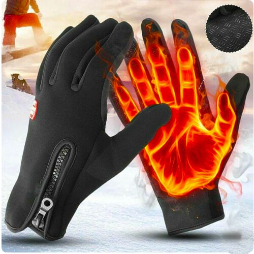 Guanti Termici Unisex con Touch Screen - Guanti Invernali in Materiale Resistente per Attività all'Aperto e Uso Quotidiano-VISOTKI