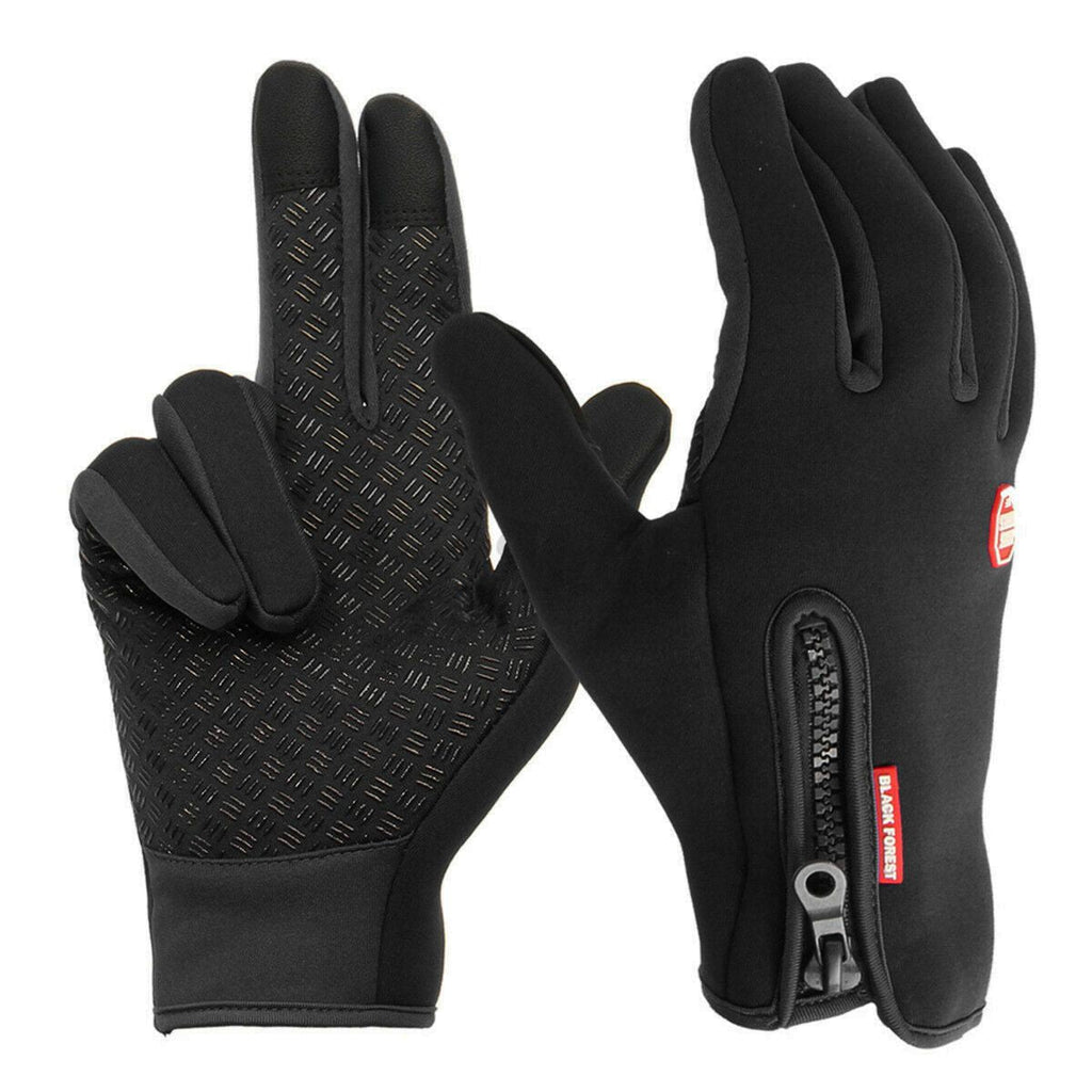 Guanti Termici Unisex con Touch Screen - Guanti Invernali in Tessuto Impermeabile per Attività all'Aperto-VISOTKI