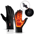Guanti Termici Unisex con Touch Screen - Guanti Invernali in Tessuto Impermeabile per Attività all'Aperto-VISOTKI