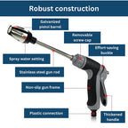 Idropulitrice Turbowasher ad alta pressione, design compatto, per pulizia esterna e interna, accessori inclusi-VISOTKI