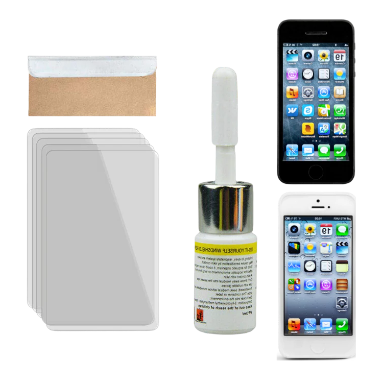 Kit di riparazione crepe schermo telefono - Strumenti professionali per riparazione - Compatibile con vari modelli smartphone-VISOTKI