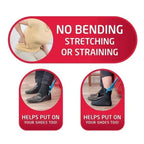 Kit per Indossare e Togliere Calze a Compressione - Strumento Pratico per Facilitarne l'Uso - Accessorio per Calze Compressione-VISOTKI