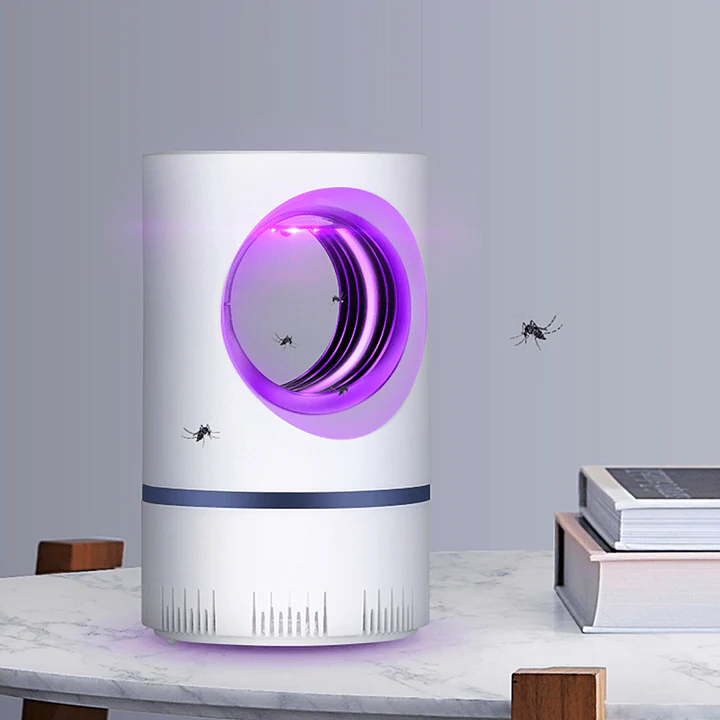 Lampada Insetticida per Zanzare con Luce LED, Design Moderno per Esterni e Interni, Efficace contro Insetti Volanti-VISOTKI