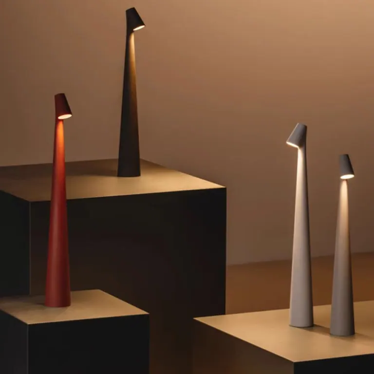 Lampada LED senza fili minimalista nordica | Lampada da lettura e atmosfera | Design elegante e funzionale-VISOTKI