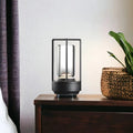 Lampada da Tavolo Senza Fili in Metallo Stile Nordico Moderna per Ufficio e Casa-VISOTKI
