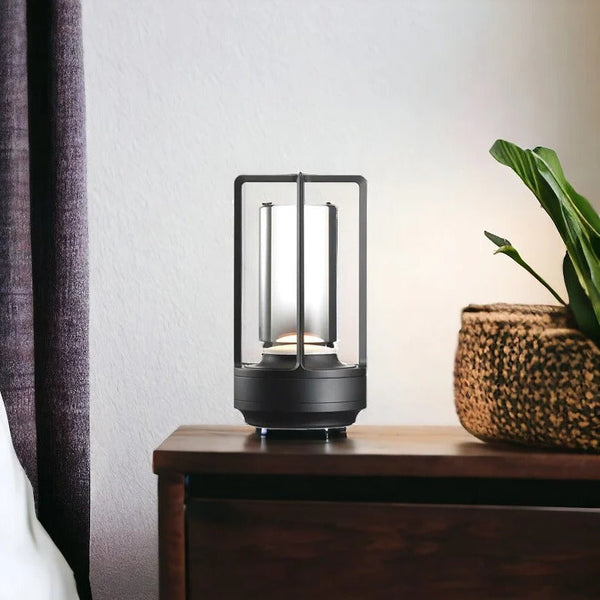 Lampada da Tavolo Senza Fili in Stile Nordico Moderna per Ufficio e Casa - Design Elegante e Funzionale-VISOTKI