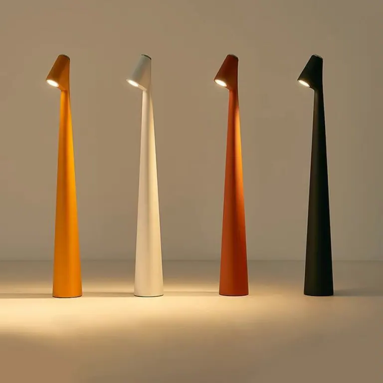 Lampada da tavolo LED senza fili design nordico minimalista | Lampada da lettura e da cena-VISOTKI