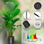 Luce di Crescita LED per Piante Indoor - Illuminazione Regolabile per Coltivazione Domestica-VISOTKI
