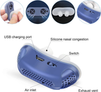 Macchina Micro CPAP per Apnea Notturna - Compatta e Leggera per Viaggi - Alternativa Portatile Antisnoring-VISOTKI