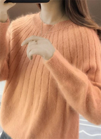 Maglione in Cashmere Morbido per Donne - Caldo e Elegante per Uso Quotidiano-VISOTKI
