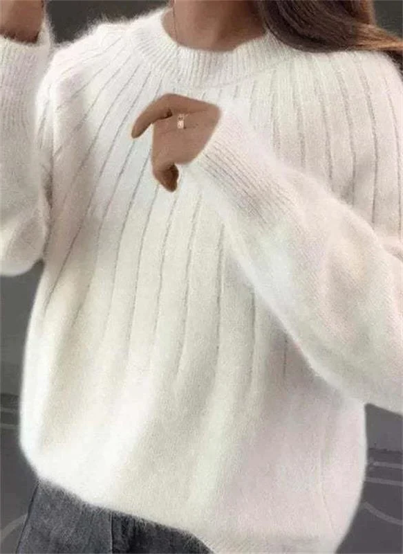 Maglione in Cashmere Morbido per Donne - Caldo e Elegante per Uso Quotidiano-VISOTKI