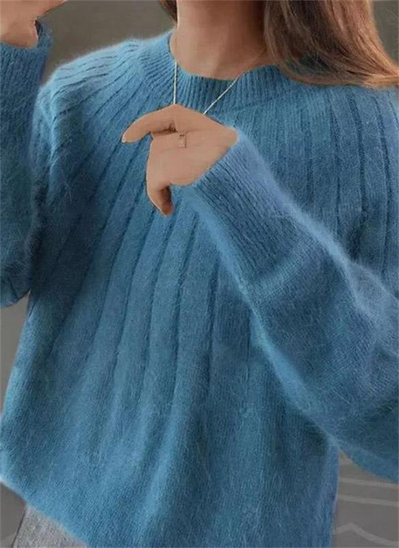 Maglione in Cashmere Morbido per Donne - Caldo e Elegante per Uso Quotidiano-VISOTKI