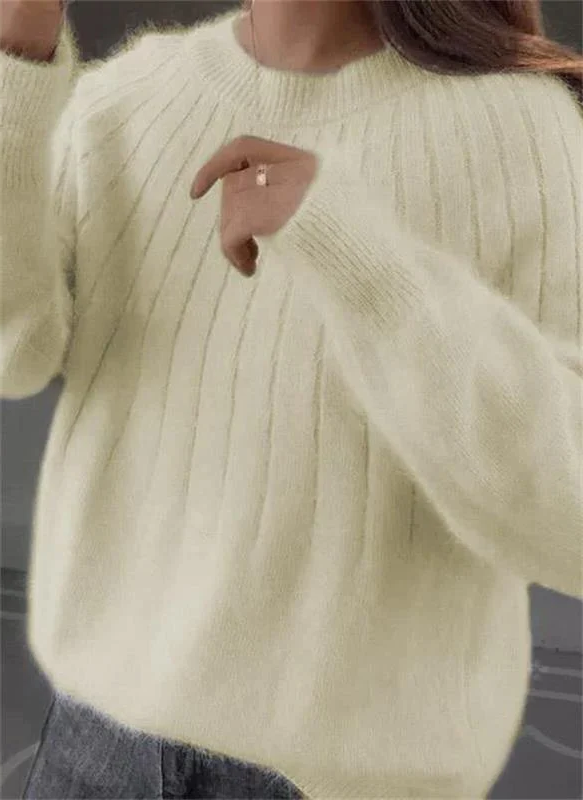 Maglione in Cashmere Morbido per Donne - Caldo e Elegante per Uso Quotidiano-VISOTKI
