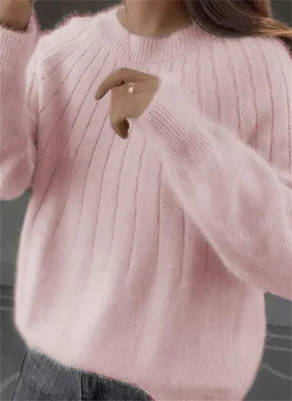 Maglione in Cashmere Morbido per Donne - Caldo e Elegante per Uso Quotidiano-VISOTKI