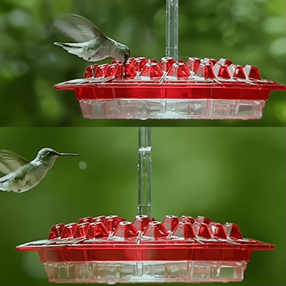 Mangiatoia per Colibrì Antiformiche da Appendere in Giardino - Design Resistente per Uso Esterno-VISOTKI